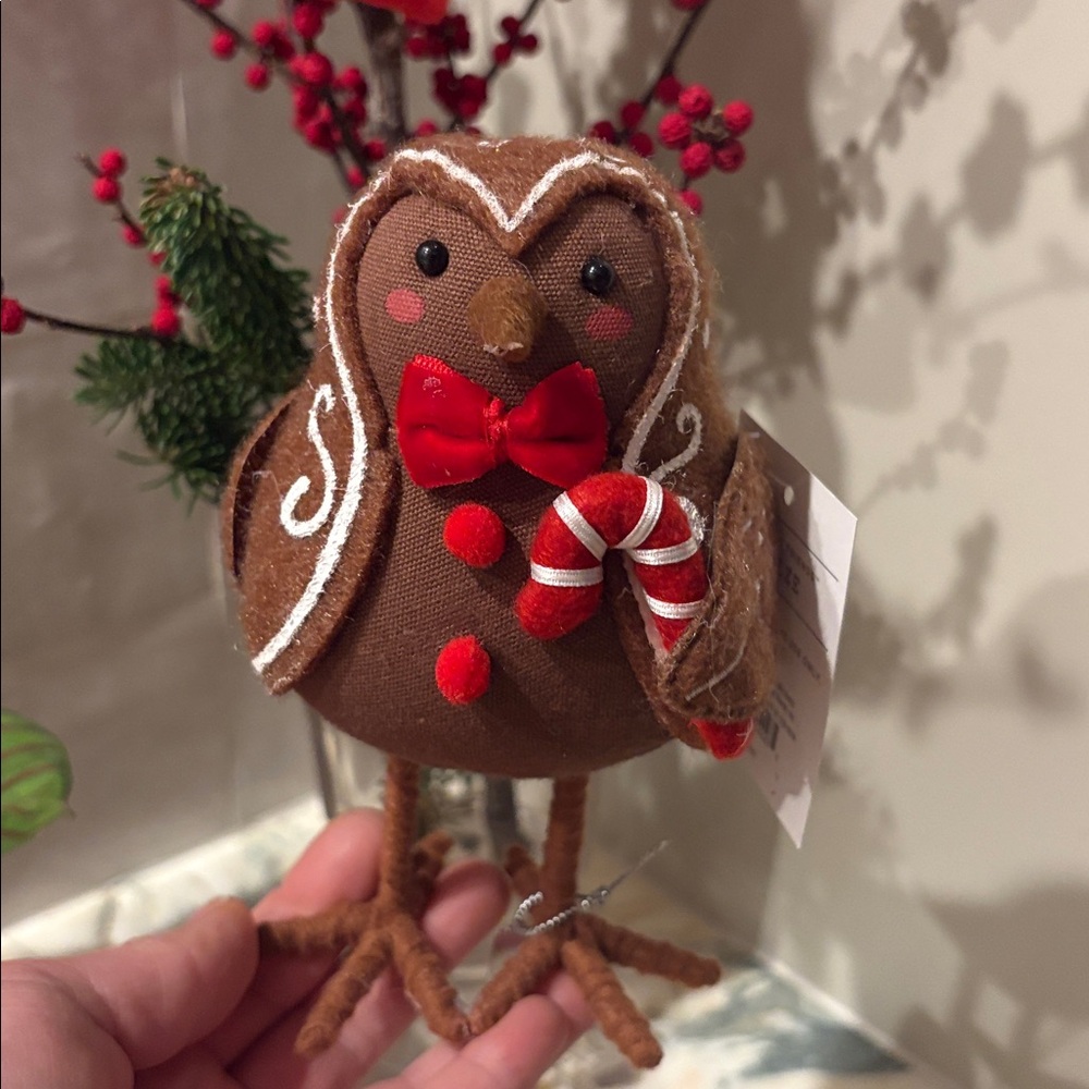 TARGET WONDERSHOP GINGERBREAD GLAZE FEATHERLY FRIEND BIRD 1CT